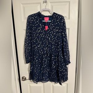 Lilly Pulitzer
Sarita Silk Dress
High Tide Navy Blue